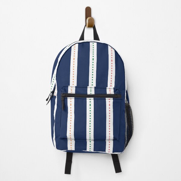 Item preview, Vertical Lines - Dark Blue and White Stripes designed and sold by LamaraK.