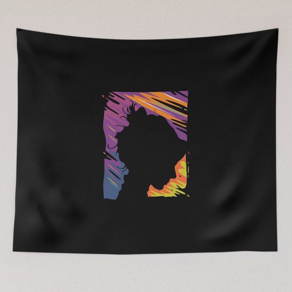 Item preview, Girl Colorful Face Silhouette designed and sold by BakaOutfit.