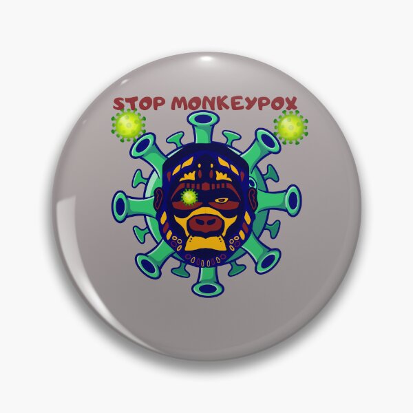 Item preview, STOP MONKEYPOX VIRUS DONT KISS MONKEY THE KILLER 1 designed and sold by rradouane.