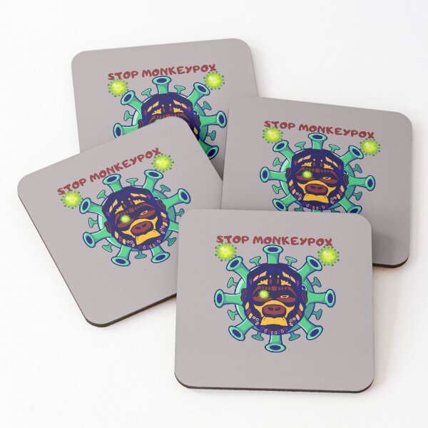 Item preview, STOP MONKEYPOX VIRUS DONT KISS MONKEY THE KILLER 1 designed and sold by rradouane.