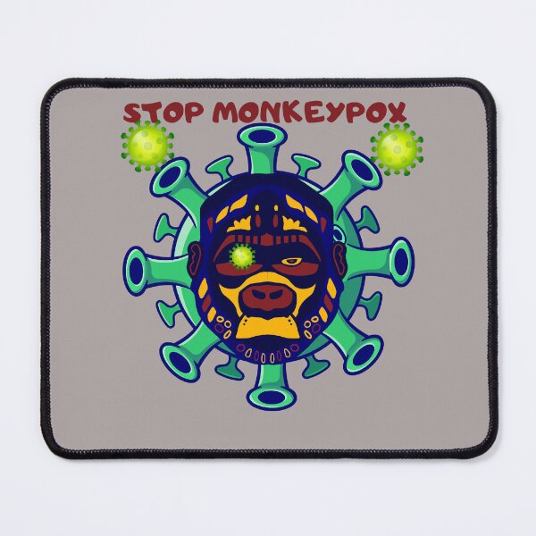 Item preview, STOP MONKEYPOX VIRUS DONT KISS MONKEY THE KILLER 1 designed and sold by rradouane.