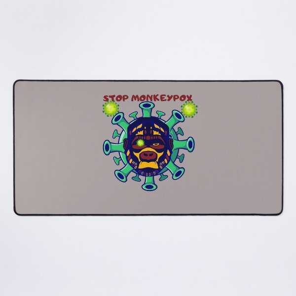 Item preview, STOP MONKEYPOX VIRUS DONT KISS MONKEY THE KILLER 1 designed and sold by rradouane.