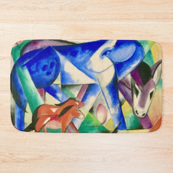 Item preview, The First Animals by Franz Marc designed and sold by WonderweissStudio.