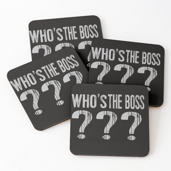 Item preview, Who's the Boss designed and sold by Nadia C  Ideas.
