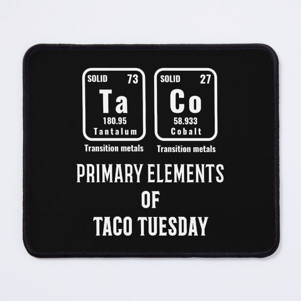 Item preview, Primary Elements of Taco Tuesday designed and sold by ThreadsNouveau.