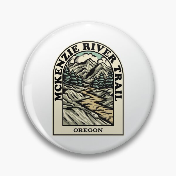 Item preview, McKenzie River Trail Oregon hiking backpacking trail designed and sold by HalpinDesign.