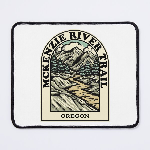 Item preview, McKenzie River Trail Oregon hiking backpacking trail designed and sold by HalpinDesign.