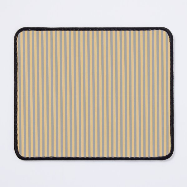 Item preview, Striped Pattern - Gray/Yellow Small Vertical Stripes designed and sold by LamaraK.