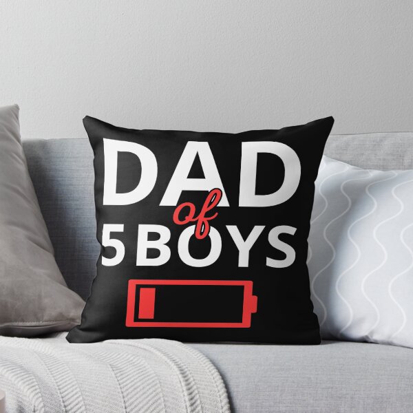 Item preview, Tired Dad Of 5 Boys II designed and sold by Lemon Pepper.
