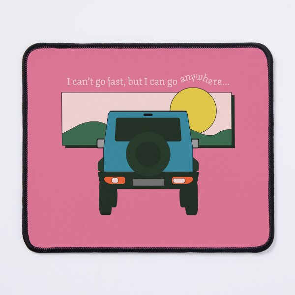 Item preview, Blue Suzuki Jimny | Can't go Fast, Can Go Anywhere designed and sold by stoicjimny.