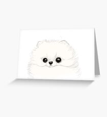 Pomeranian Greeting Card