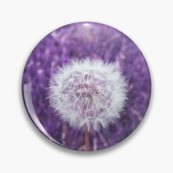 Item preview, Dandelion Puff in Purple designed and sold by SunshineWalker.