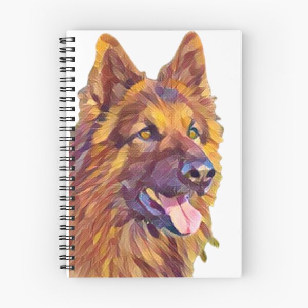 Item preview, A German Shepherd Painted in Rainbow Colours designed and sold by FunPrint.