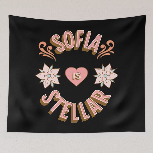 Item preview, Sofia is Stellar - First Names - Birthday Gifts - Alliteration Fans designed and sold by epicthoughts.