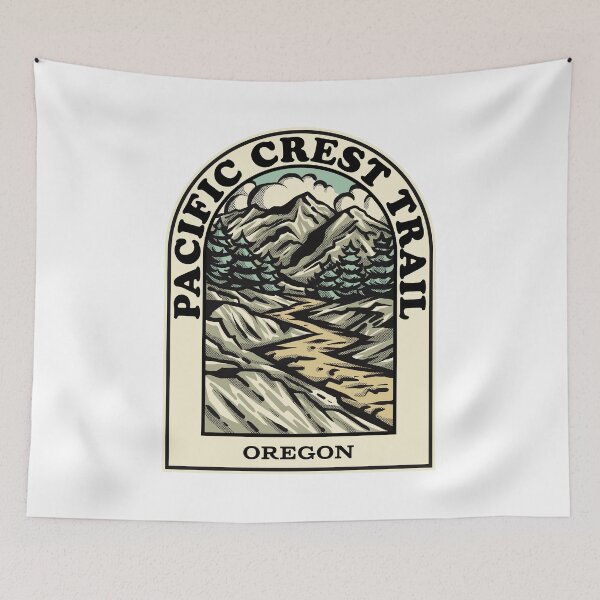 Item preview, Pacific Crest Trail Oregon hiking backpacking trail designed and sold by HalpinDesign.