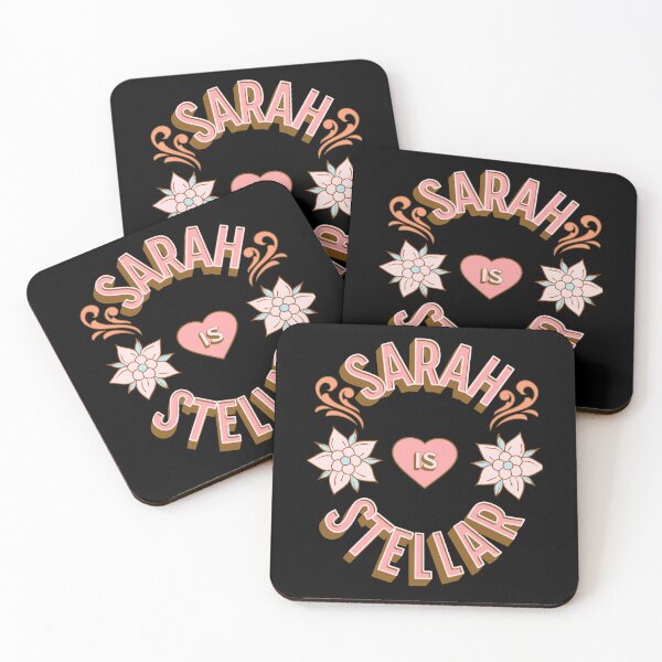 Item preview, Sarah is Stellar - First Names - Birthday Gifts - Alliteration Fans designed and sold by epicthoughts.