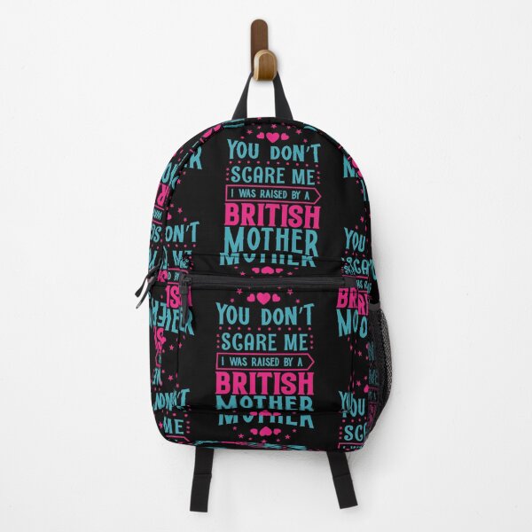 Item preview, You Don't Scare Me I Was Raised By A British Mother: Funny Britain Mom - Brit Son or Daughter designed and sold by Adexyl.