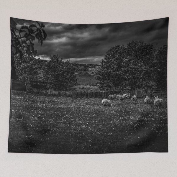 Item preview, Monochrome County Durham Sheep designed and sold by axp7884.