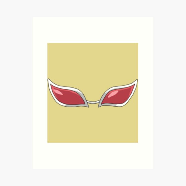 Doflamingo sunglasses - One piece | Art Print