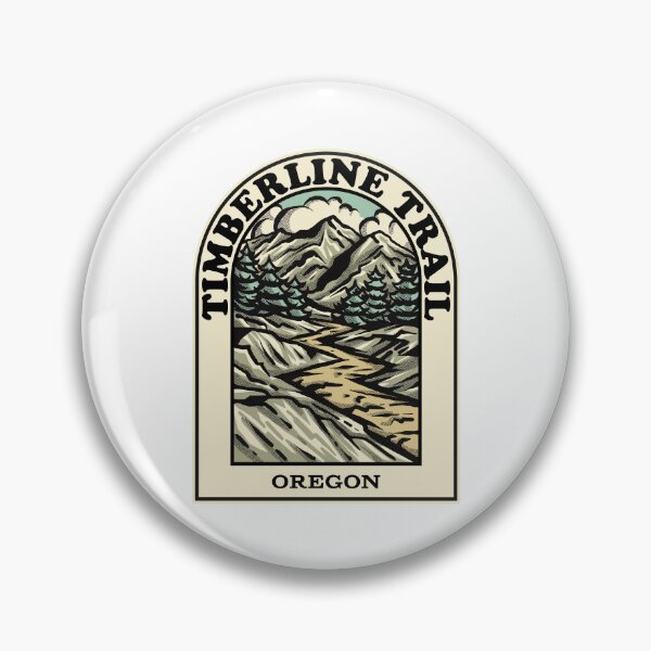 Item preview, Timberline Trail Oregon hiking backpacking trail designed and sold by HalpinDesign.