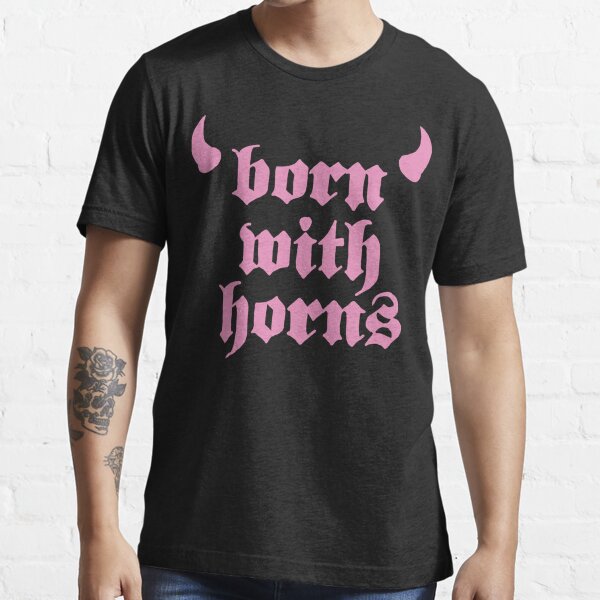 Machine Gun Kelly - MGK - Born with horns Essential Essential T-Shirt