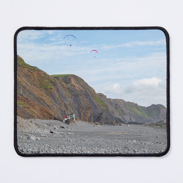 Item preview, Parasailing over Cornish Cliffs. UK. designed and sold by John Lines.