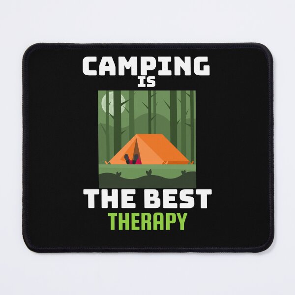 Item preview, Camping is the best therapy designed and sold by theredsharp.