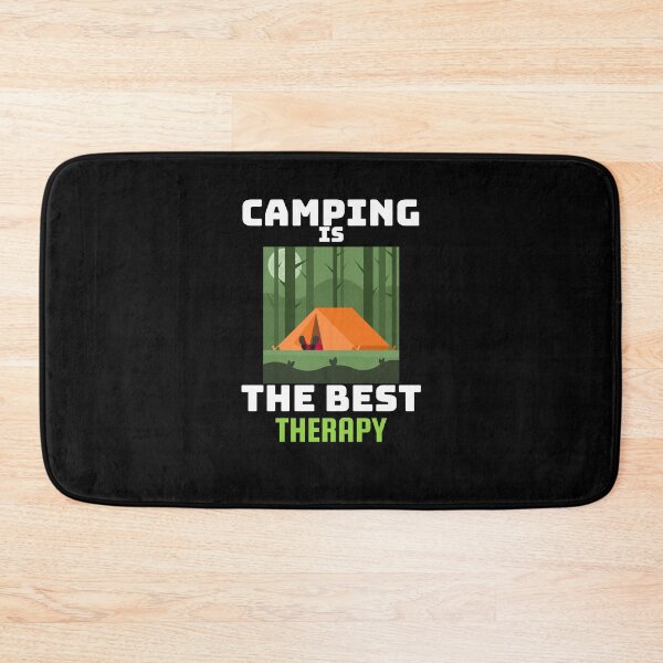 Item preview, Camping is the best therapy designed and sold by theredsharp.
