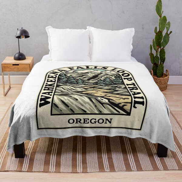 Item preview, Wahkeena Falls Loop Trail Oregon hiking backpacking trail designed and sold by HalpinDesign.