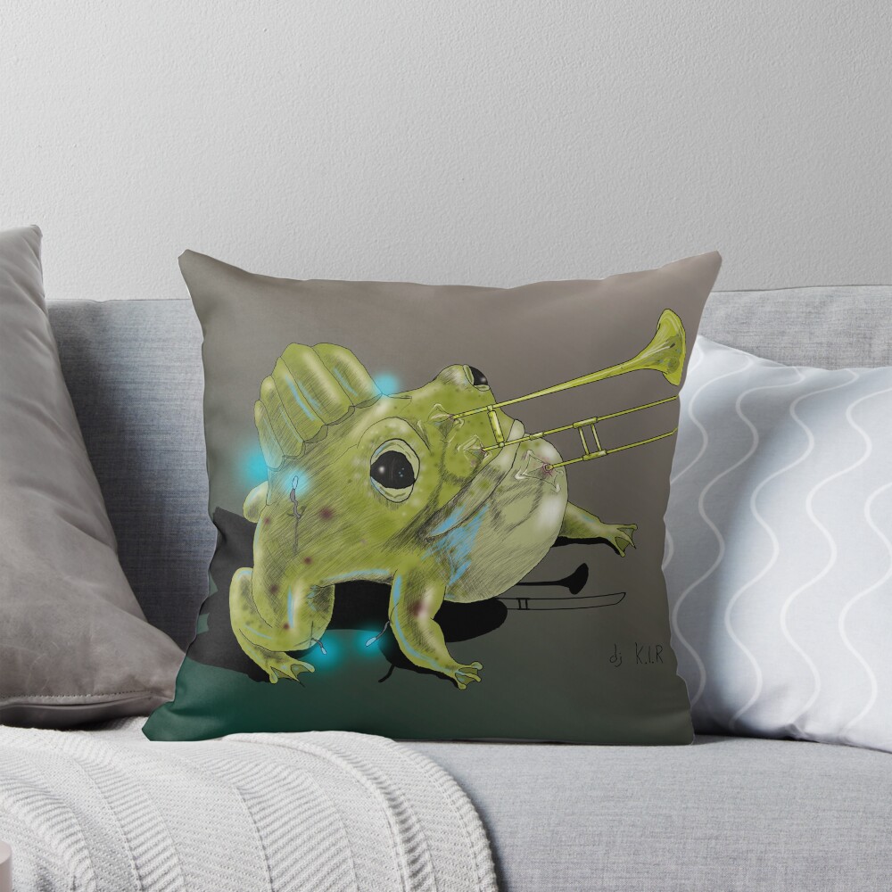 Item preview, Throw Pillow designed and sold by dj-KIR.