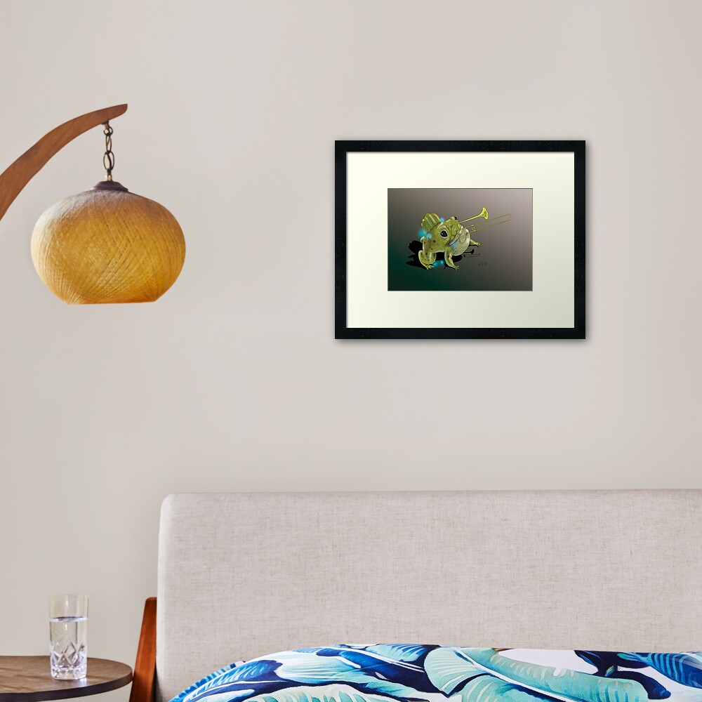 Item preview, Framed Art Print designed and sold by dj-KIR.