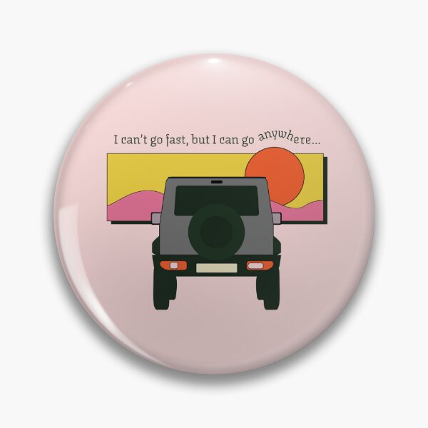 Item preview, Grey Suzuki Jimny | Can't go Fast, Can Go Anywhere designed and sold by stoicjimny.