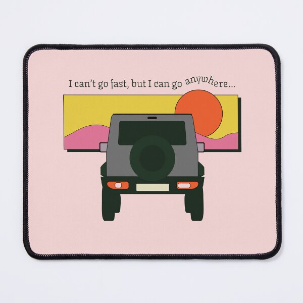 Item preview, Grey Suzuki Jimny | Can't go Fast, Can Go Anywhere designed and sold by stoicjimny.