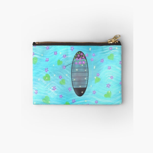 Item preview, boat with flower designed and sold by Pattern Petals.