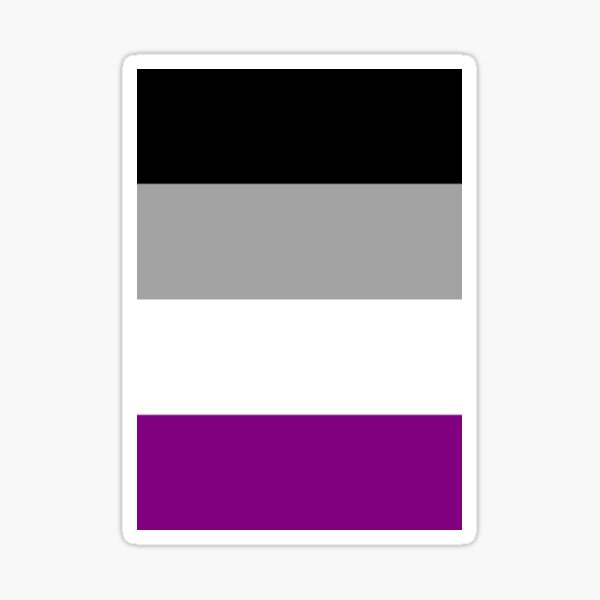 The Best Asexual Pride Flag Design Sticker For Sale By Schpidauu