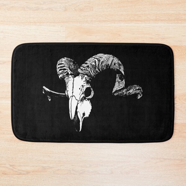 Item preview, Ram skull line art 02 designed and sold by Rescope Studio.