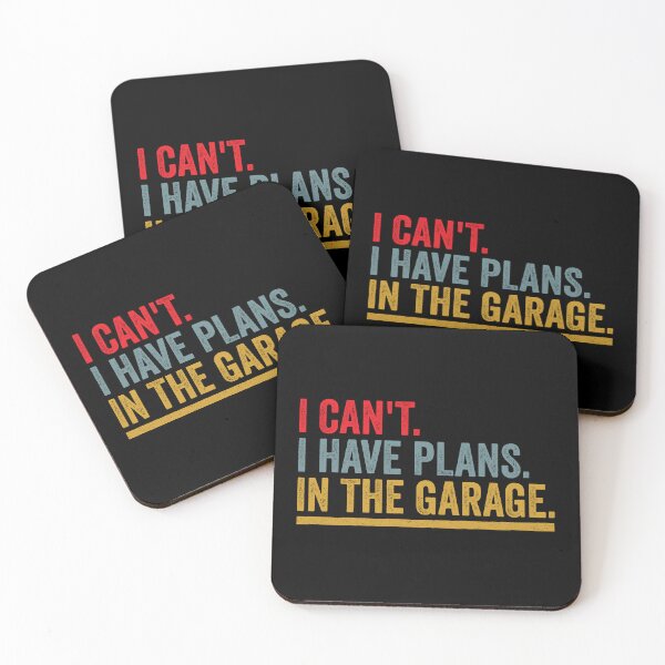 Item preview, I Can't I Have Plans In The Garage: Funny Mechanic - Automobile Engineer designed and sold by Adexyl.