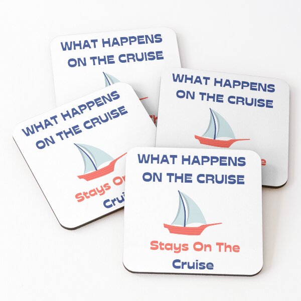Item preview, What Happens On The Cruise Stays On The Cruise designed and sold by yassminishop.