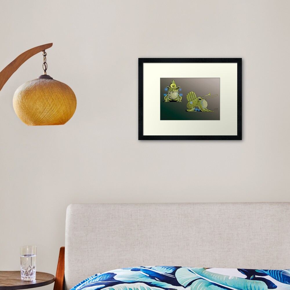 Item preview, Framed Art Print designed and sold by dj-KIR.