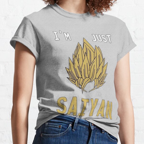 just saiyan shirt