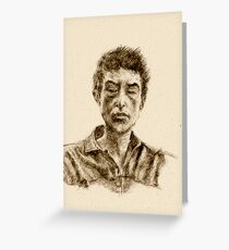 Young Bob Zimm Greeting Card