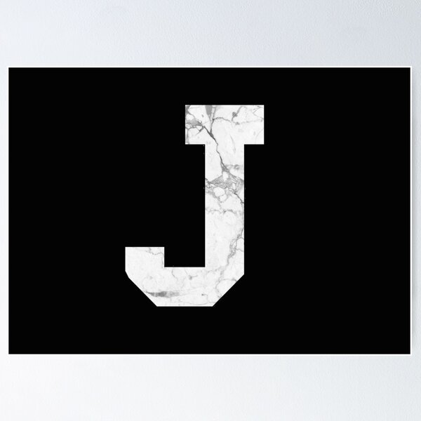 Item preview, Initial Marble J designed and sold by jadebolger8.