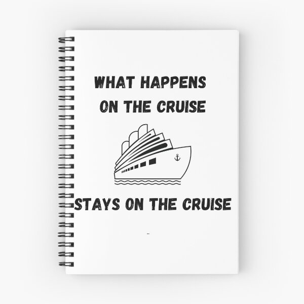 Item preview,  What Happens On The Cruise Stays On The Cruise designed and sold by yassminishop.