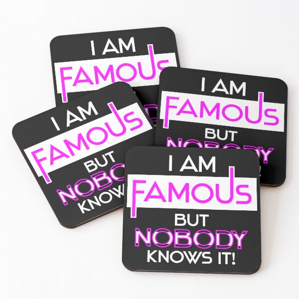 Item preview, I am famous - but nobody knows it designed and sold by ajkbilder.