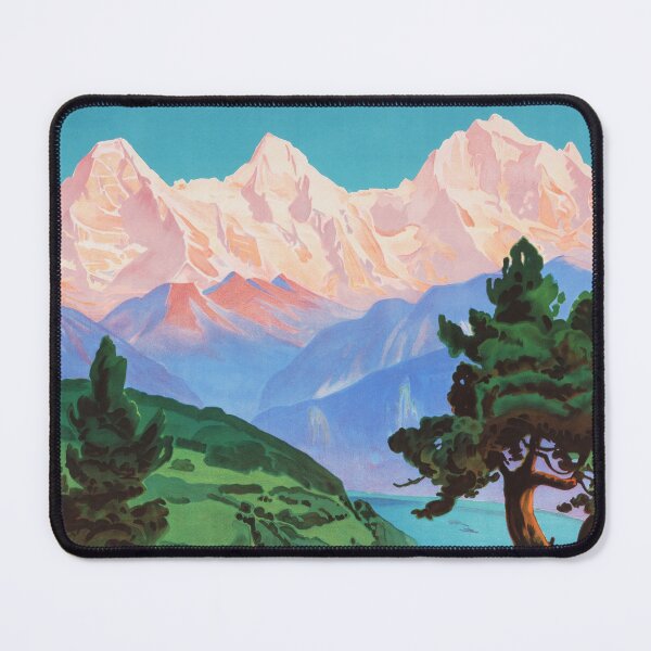 Item preview, Sommerferien in ST. BEATENBERG Berner Oberland Switzerland 1929 Vintage Travel Poster designed and sold by retroposters.