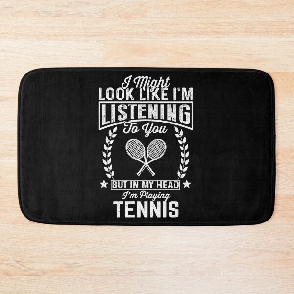 Item preview, Tennis Lover: I Might Look Like I'm Listening To You But In My Head I'm Playing Tennis - Tennis Player designed and sold by Adexyl.