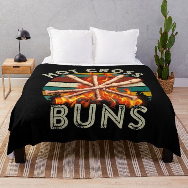 Item preview, Hot Cross Buns Merch Hot Cross Buns Cross Buns designed and sold by Kristen Larkin.