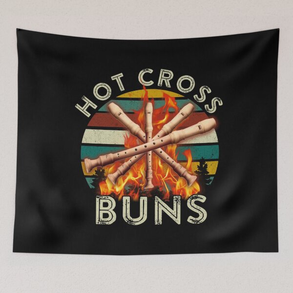 Item preview, Hot Cross Buns Merch Hot Cross Buns Cross Buns designed and sold by Kristen Larkin.