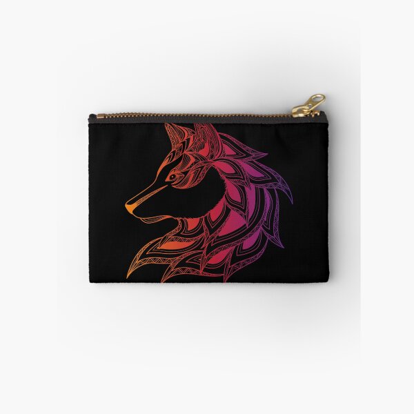Item preview, Colorful Wolf in Tattoo Style Design  designed and sold by SheaLN.