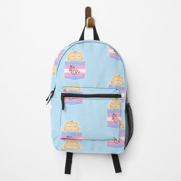 Item preview, Mel the Cat Coming Out Pocket Trans Flag designed and sold by elisagavi.
